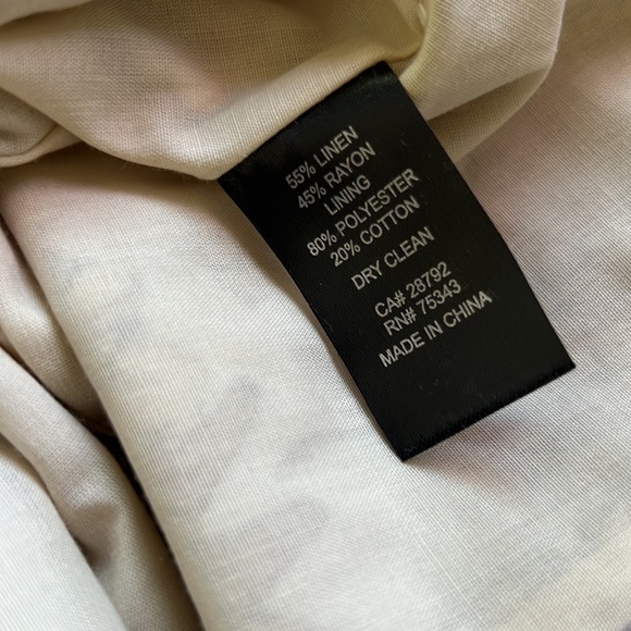 C & C California Linen Floral Top Size 8 - Picture 11 of 12